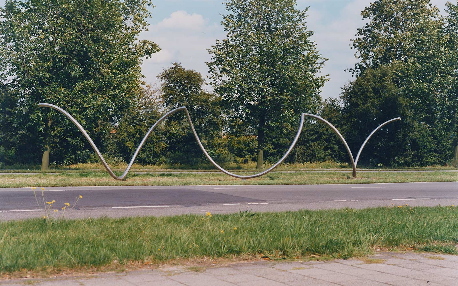 Haarlem Holland - sculptures (site specific and public sculpture) in cities in Europe and America by Lucien den Arend - his site specific sculptures ordered by the city of Haarlem