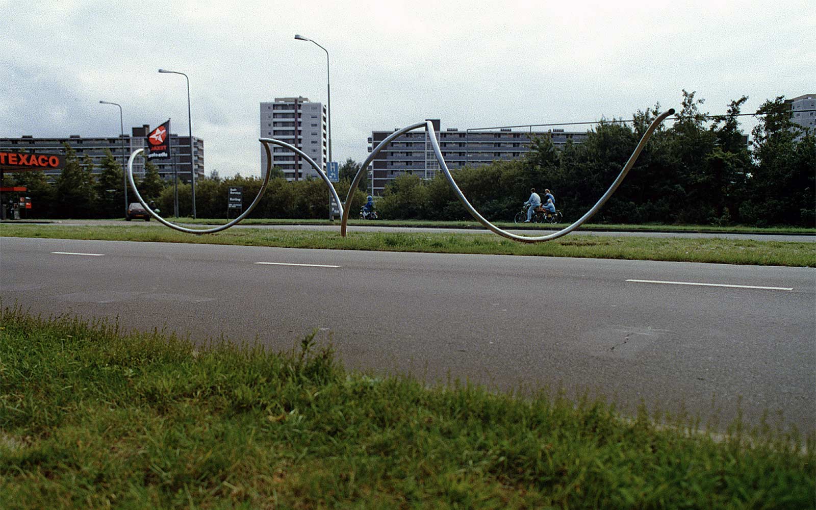 Haarlem Holland - sculptures (site specific and public sculpture) in cities in Europe and America by Lucien den Arend - his site specific sculptures ordered by the city of Haarlem