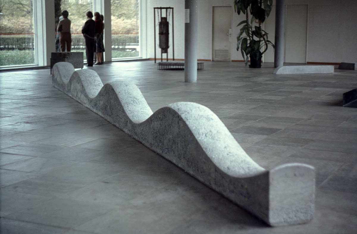 "BETON" - concrete sculptures in the Stedelijk Museum, Amsterdam NL.