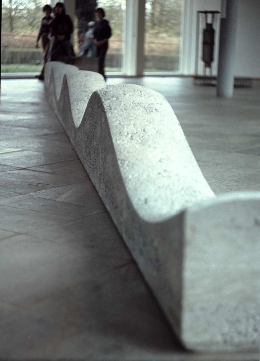 "BETON" - concrete sculptures in the Stedelijk Museum, Amsterdam NL.